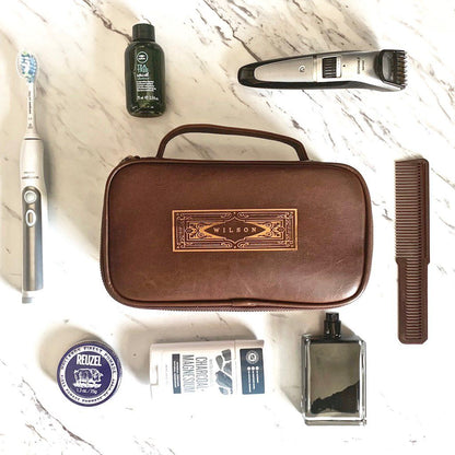 Buy Personalized Men's Leather Toiletry Bag, Buy Father's Day Gifts Online, Gift Ideas for Fathers DayPersonalized Father`s Day Gifts, Personalized Gifts for Dad, Personalized Gifts For Him, Personalized Groomsmen Gifts, 