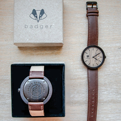 Sandalwood Modern Brown Watch